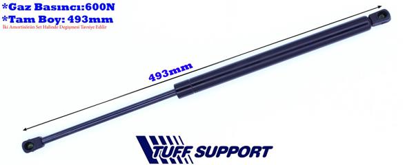 TUFFSUPPORT 611675 | Bagaj Amortisörü 01 > Pt.307.II Gazlı