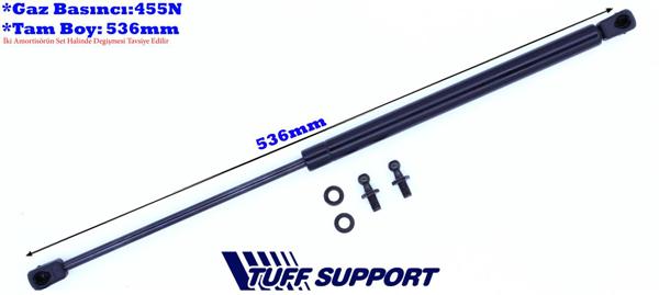 TUFFSUPPORT 612017 | Bagaj Amortisörü 95-00 Accent
