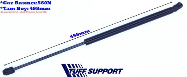 TUFFSUPPORT 612467 | Bagaj Amortisörü 07-15 Q7
