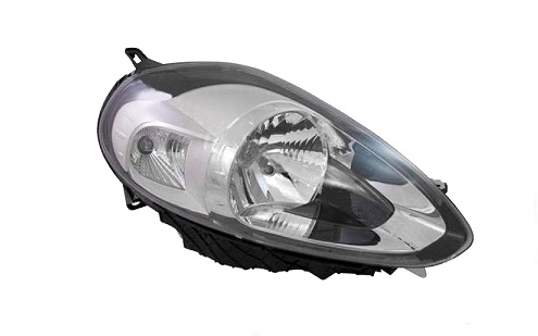 TYC FIA10PU019 | 20-C262-05-2B Far Sol Fiat Punto Evo 09 > Elk. Motorlu Krom