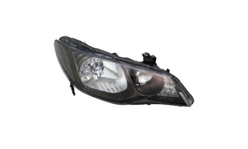 TYC HON10CI079 | Ön Far Sağ Elektrikli Honda Civic 1.6L R16a2 Fd6 Vtec Sedan 06-11-Bronz 20-A923-C5-6B