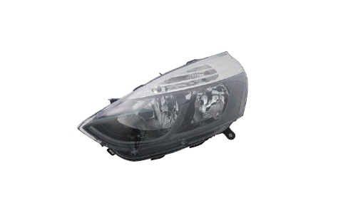 TYC REN10CL052 | Far Sol Elektrikli Renault Clio IV 12 > H7 / H1 Siyah