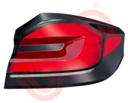 ULO 1203002 | Stop Komple G30/G38/F90 Dış Sağ Füme Çerçeve