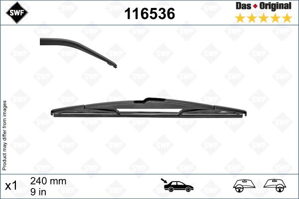 VALEO 116536 | Swf (X1) (240 mm) Peugeot 5008 Renault Megane IV Talisman Estate