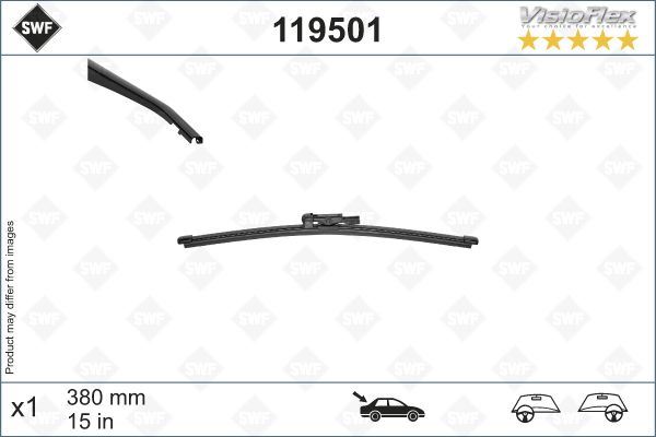 VALEO 119501 | Silecek Süpürgesı Arka Range Rover Sport 380 mm