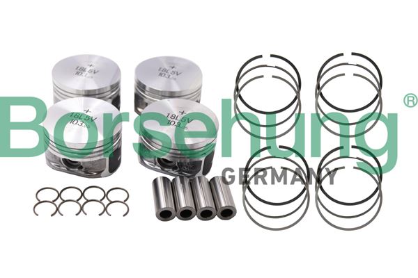 BORSEHUNG B18669 | Piston + Segman Std Golf Bora Passat A3 A4 A6 1.8 Takım 4 Silindir