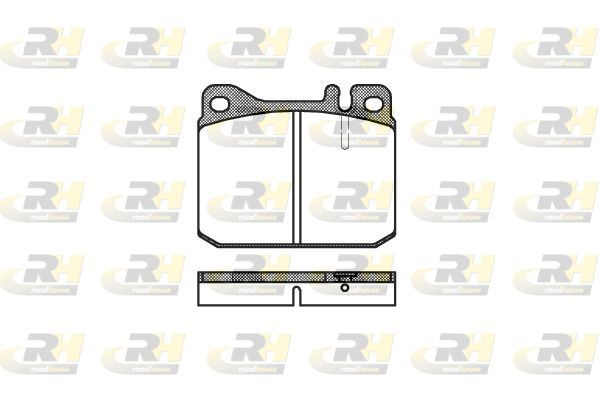 ROADHOUSE 2010.20 | Fren Balatası 200 300 Series Coupe C123 03 77-1