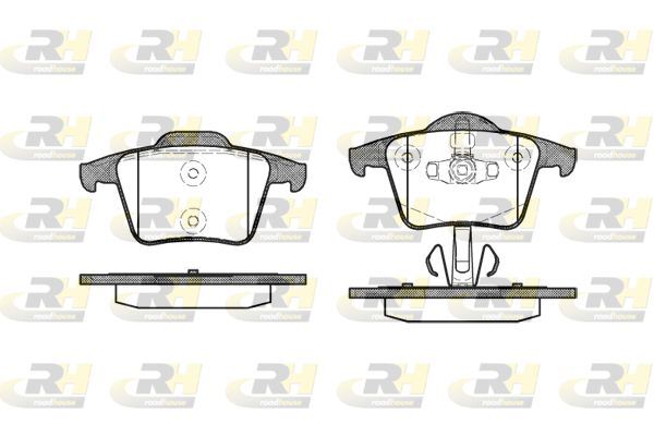 ROADHOUSE 21044.00 | Fren Balatası Xc 90 10 02-Xx