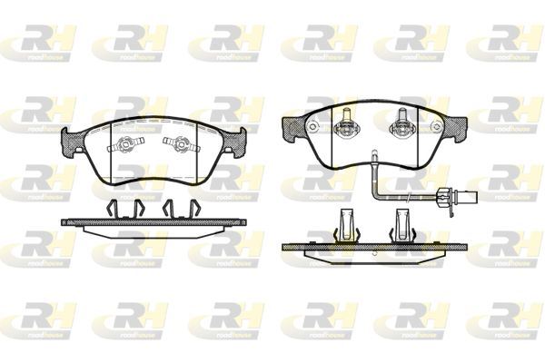 ROADHOUSE 21056.02 | Fren Balatası A6 Berlina Avant 4F2 4F5 05 04 -