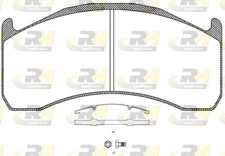 ROADHOUSE 21072.00 | Fren Balatası Volvo Fl 180 Fl 220 00 Xx