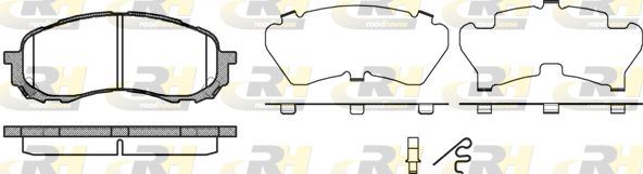ROADHOUSE 21081.11 | Fren Balatası Impreza Berlina Station Wagon Gd Xx