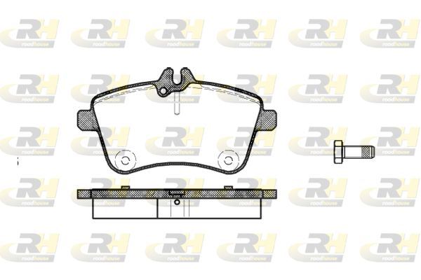 ROADHOUSE 21130.00 | Fren Balatası A Class W169 09 04-Xx