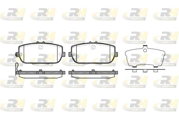 ROADHOUSE 21190.01 | Fren Balatası Mx5 III Mıata Nc 03 05 -
