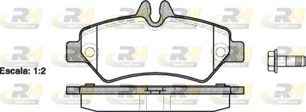 ROADHOUSE 21246.00 | Fren Balatası Arka Çift Teker Mercedes Sprinter-Vag Crafter 06 >