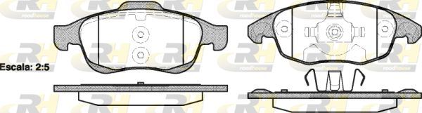 ROADHOUSE 21248.00 | Fren Balatası Berlingo 04 08 -
