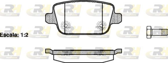 ROADHOUSE 21256.00 | Fren Balatası Focus II Da_ Sedan Tourier 11 04 -