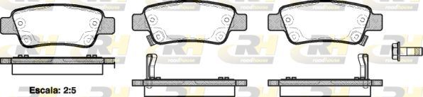ROADHOUSE 21290.02 | Fren Balatası CRV III 01 07 -