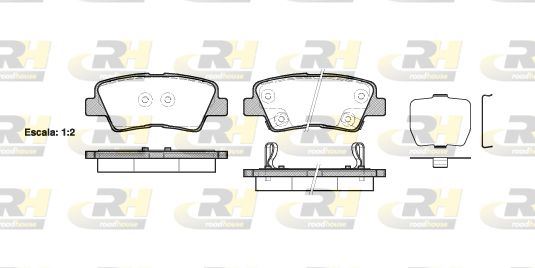 ROADHOUSE 21362.02 | Fren Balatası Grandeur Hg 06 11 -