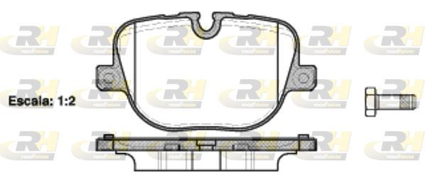 ROADHOUSE 21408.00 | Fren Balatası Discovery III Taa 10 04-Xx