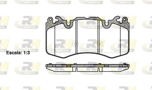 ROADHOUSE 21410.00 | Fren Balatası Range Rover IV Lg 08 > 12 -