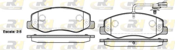 ROADHOUSE 21442.01 | Fren Balatası Movano B 05 10 -