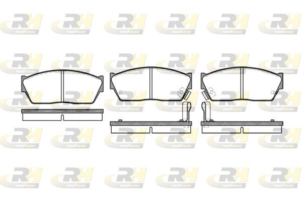 ROADHOUSE 2147.02 | Fren Balatası Accord I Sj. Sy 01 79-09 83