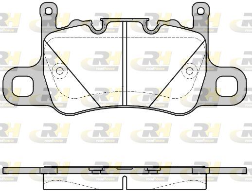 ROADHOUSE 21598.00 | Fren Balatası Arka Porsche 911 12 >