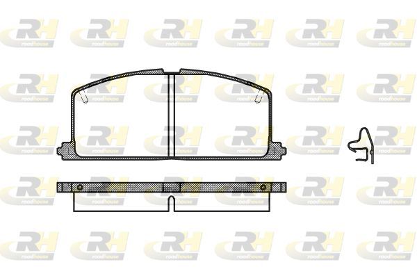 ROADHOUSE 2167.04 | Fren Balatası Camry Stufenheck _V1_ 02 83-01 88
