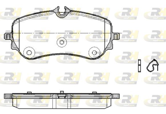 ROADHOUSE 21848.00 | Fren Balatası Arka VW Crafter Man Tga 2017 / 2024