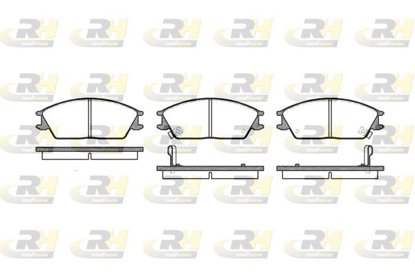 ROADHOUSE 2224.02 | Fren Balatası Accord II Ac. Ad 09 83-10 85