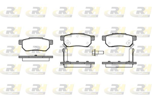 ROADHOUSE 2233.02 | Fren Balatası Accord III Ca4 Ca5 11 85-12 89