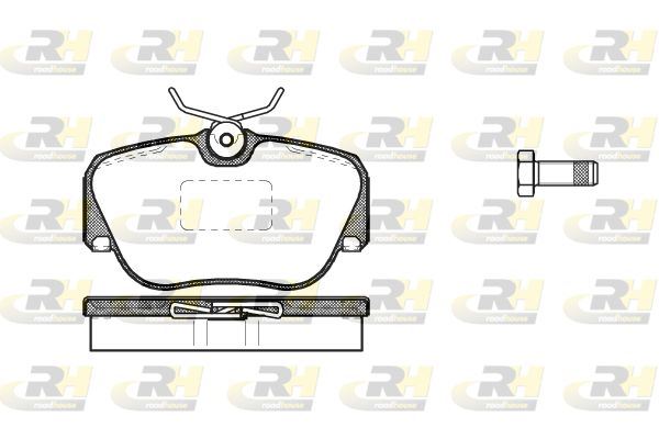 ROADHOUSE 2284.00 | Fren Balatası 190 W201 10 82-08 93