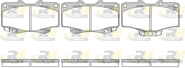 ROADHOUSE 2315.04 | Fren Balatası 4 Runner _N130 08 87-03 96