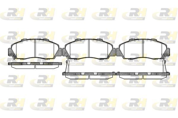ROADHOUSE 2351.32 | Fren Balatası CRV I Rd 10 95-07 02
