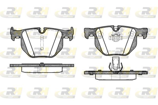ROADHOUSE 2381.60 | Fren Balatası 5 Series E60 E61 07 03 -