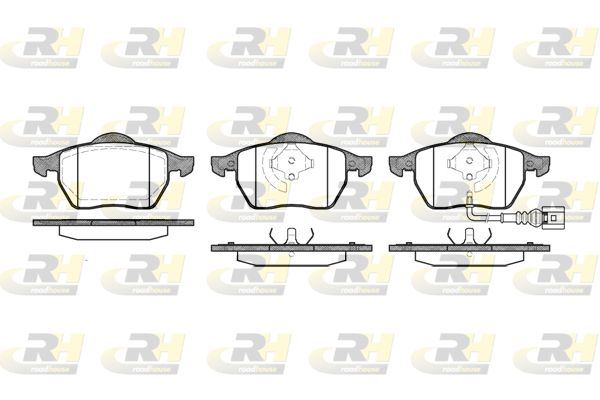 ROADHOUSE 2390.41 | Fren Balatası Ön Golf IV 97 > Bora 99 > A3 96 > Tt 98 > Toledo II 98 > Leon 99 > Octavia 96 >