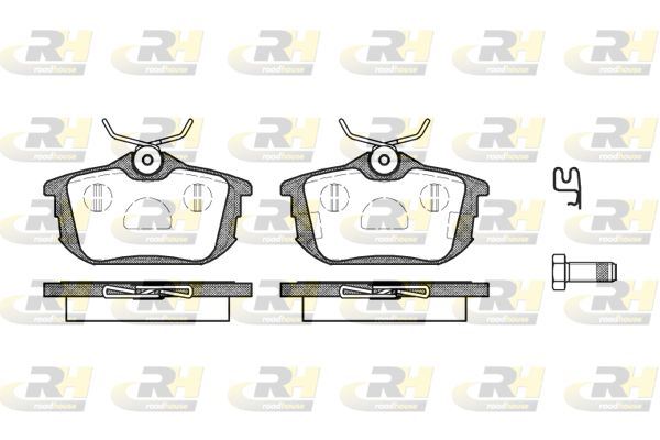 ROADHOUSE 2605.12 | Fren Balatası Colt VII Z2_. Cz_ 09 08-06 12