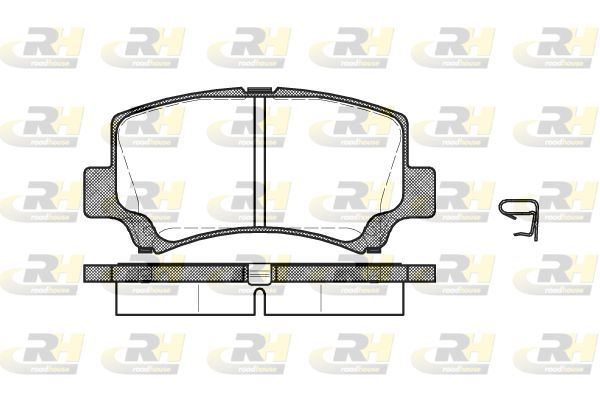 ROADHOUSE 2710.02 | Fren Balatası Wagon R + Em 02 98 > 05 00