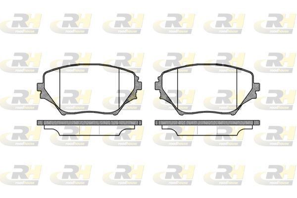 ROADHOUSE 2813.00 | Fren Balatası Rav4 II Xa2 06 00-02 06