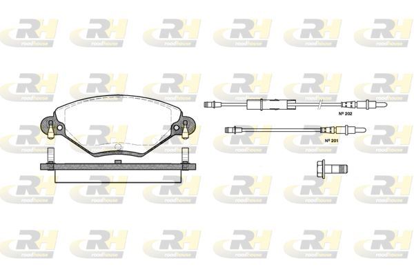 ROADHOUSE 2828.04 | Fren Balatası C5 I Berlina Break Dc_ De_ 03 Xx
