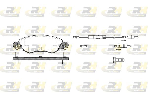 ROADHOUSE 2829.04 | Fren Balatası C5 I Berlina Break Dc_ De_ 03 Xx