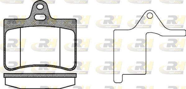 ROADHOUSE 2830.20 | Fren Balatası C5 II Berlina Break Rc_ Re_ 09