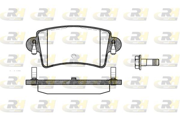 ROADHOUSE 2833.00 | Fren Balatası Interstar Bus Van X70 07 02 -