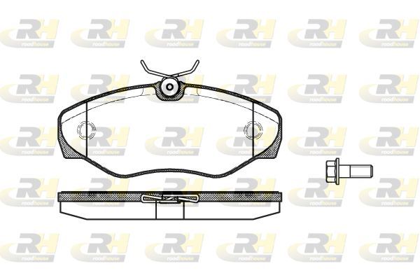 ROADHOUSE 2834.10 | Fren Balatası Vivaro F7 J7 E7 08 01 -