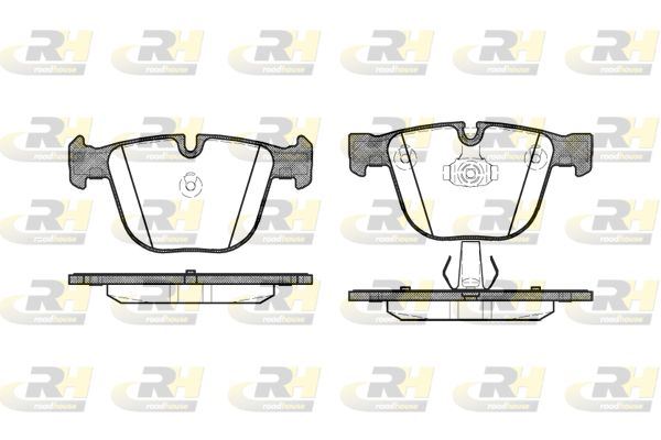 ROADHOUSE 2892.00 | Fren Balatası 3 Series E90 E91 E92 E93 Berlin