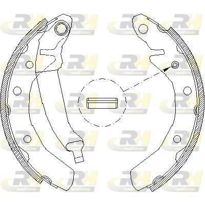 ROADHOUSE 4086.00 | Fren Pabuç Takımı