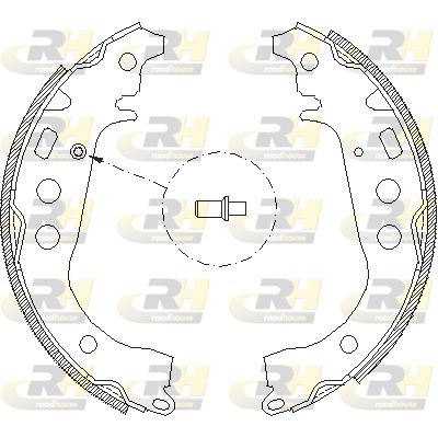 ROADHOUSE 4101.00 | Fren Pabuç Takımı