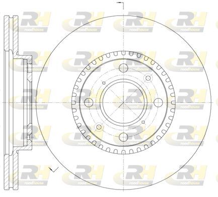 ROADHOUSE 61002.10 | Fren Diski Agila H08 04 08-Xx