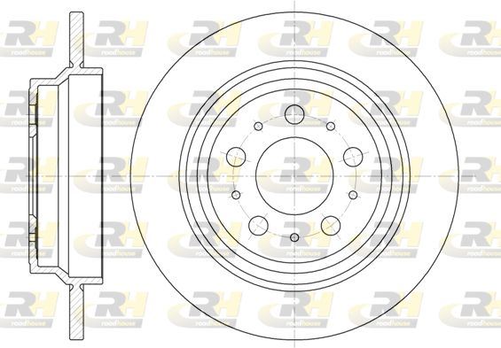 ROADHOUSE 6620.00 | Fren Diski S60 Sedan 11 00 -