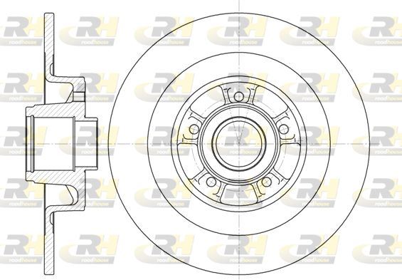 ROADHOUSE 6848.00 | Fren Diski Espace IV Gran Espace Jk0_ 11 0